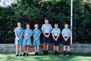 Student leadership team at St Mary Star of the Sea Catholic Primary School Hurstville